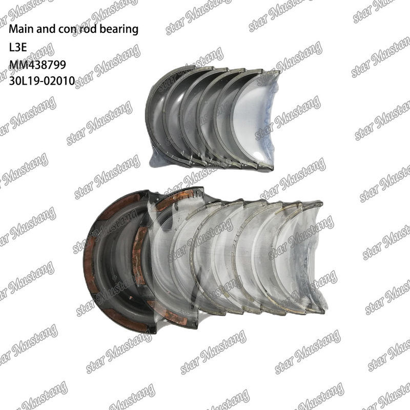 L3E محامل رئيسي ومحامل 0.50 MM438799 30L19-02010 مناسبة لقطع غيار محرك Mitsubishi