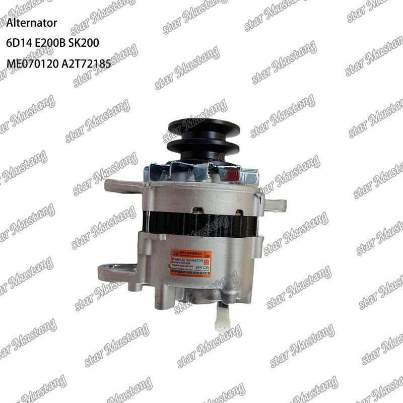 آلتنيراتور 6D14 E200B SK200 24V 35A ME070120 A2T70772 A2T72185 مناسبة لقطع غيار محرك Mitsubishi