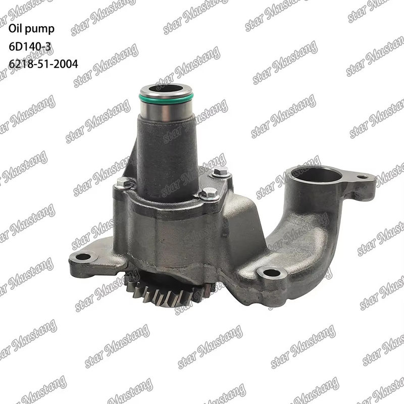 مضخة النفط الأصلية 6D140-3 6218-51-2004 مناسبة لقطع غيار محرك Mitsubishi