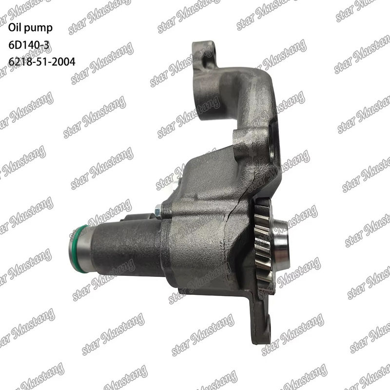 مضخة النفط الأصلية 6D140-3 6218-51-2004 مناسبة لقطع غيار محرك Mitsubishi