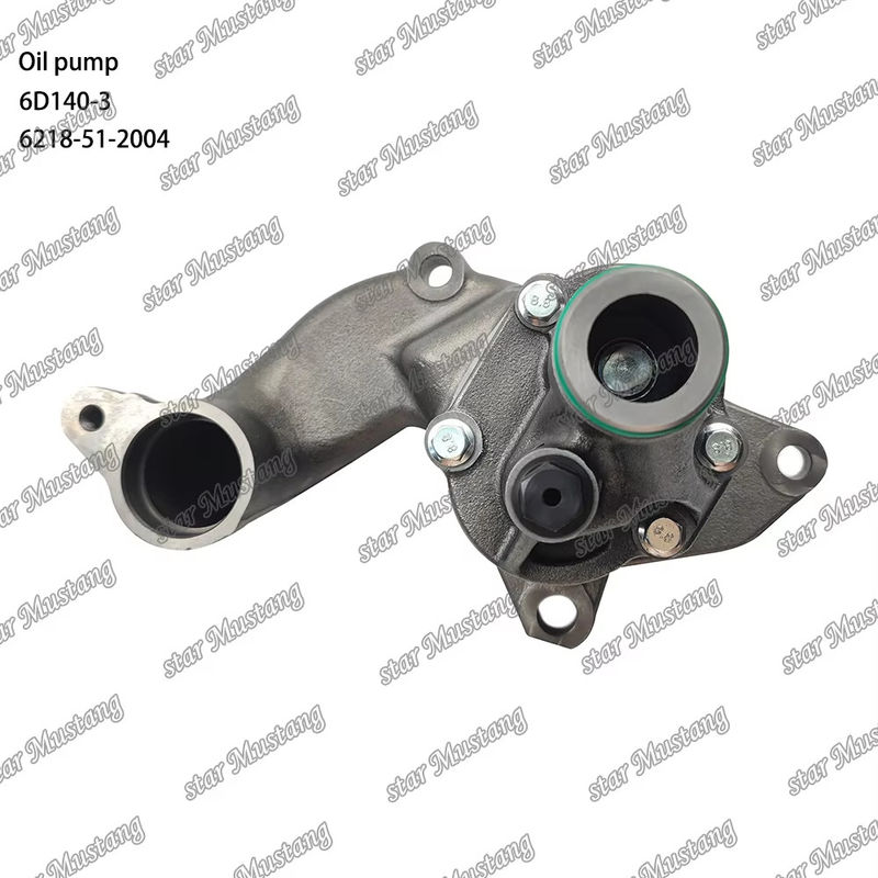 مضخة النفط الأصلية 6D140-3 6218-51-2004 مناسبة لقطع غيار محرك Mitsubishi