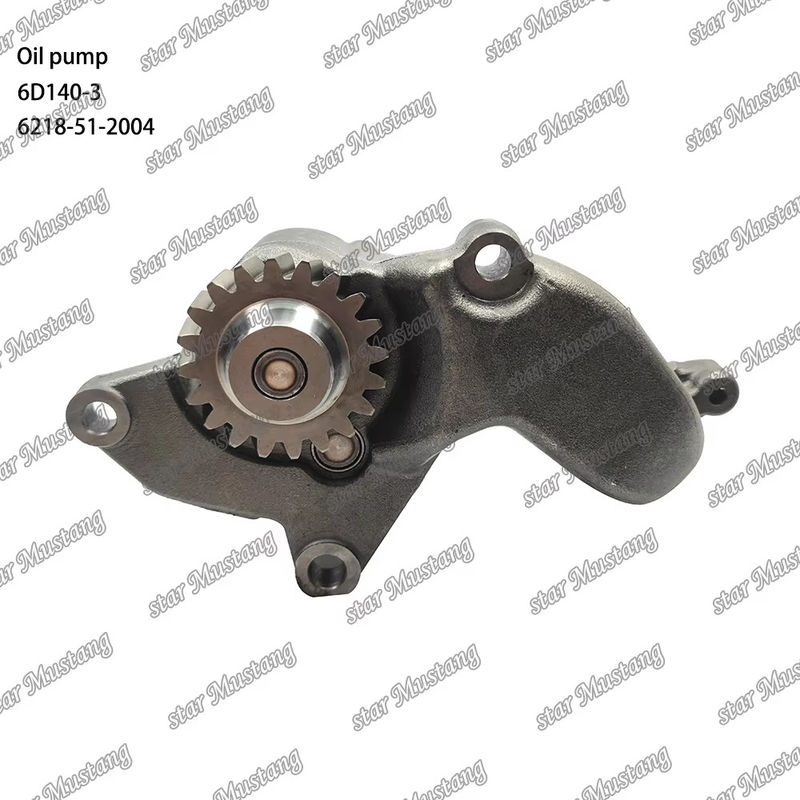 مضخة النفط الأصلية 6D140-3 6218-51-2004 مناسبة لقطع غيار محرك Mitsubishi