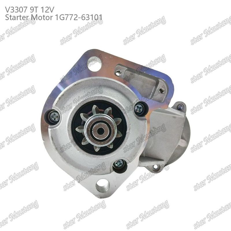 محرك البدء V3307 9T 12V 1G772-63101 مناسبة ل لقطاعات محرك كوبوتا