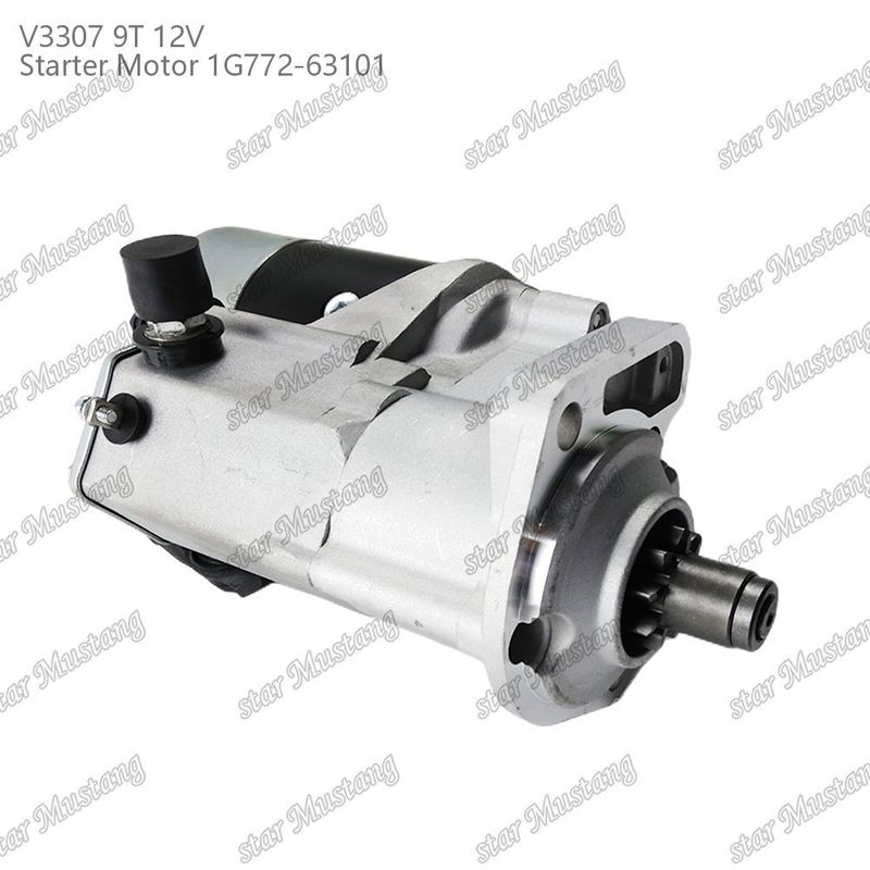 محرك البدء V3307 9T 12V 1G772-63101 مناسبة ل لقطاعات محرك كوبوتا