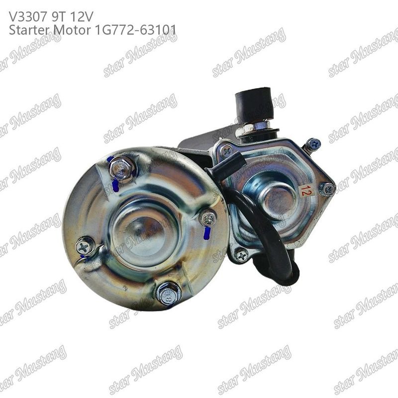 محرك البدء V3307 9T 12V 1G772-63101 مناسبة ل لقطاعات محرك كوبوتا