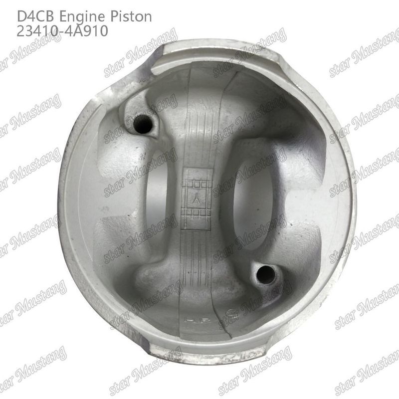 وزن خفيف المكبس D4CB 52mm غرفة الاحتراق 23410-4A910 لمعدل تدفق متوسط