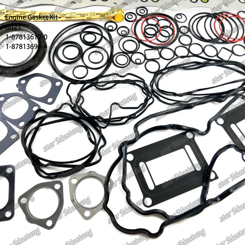 مجموعة غسيل كاملة 6UZ1 1-87813619-0 1-87813696-4 مناسبة لأجزاء محرك ISUZU