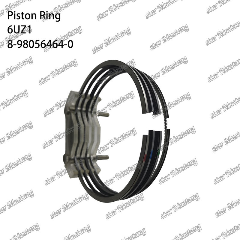 حلقة البستون 6UZ1 8-98056464-0 1-87813127-0 مناسبة لأجزاء محرك إيسوزو