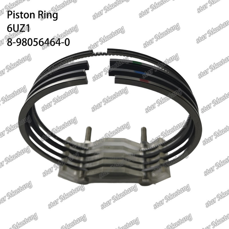 حلقة البستون 6UZ1 8-98056464-0 1-87813127-0 مناسبة لأجزاء محرك إيسوزو