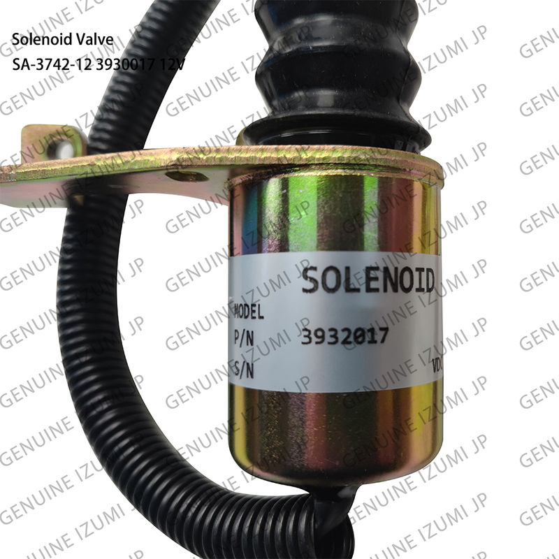SA-3742-12 3932017 صمام لولبي للإغلاق 12 فولت لقطع غيار محركات الديزل