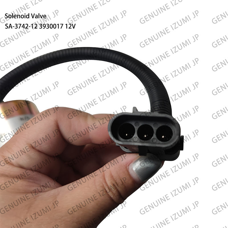 SA-3742-12 3932017 صمام لولبي للإغلاق 12 فولت لقطع غيار محركات الديزل