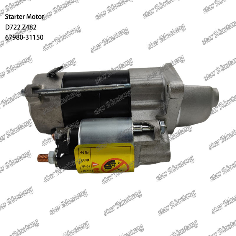آلة التغيير D722 Z482 9T 12V 67980-31150 مناسبة لأجزاء محرك kubota