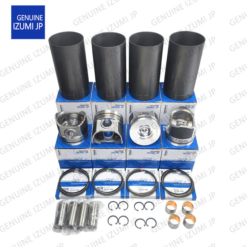 طقم جلبة أسطوانة V3300T-16V مكبس 1C050-21112 لقطع غيار إصلاح محرك ديزل Kubota