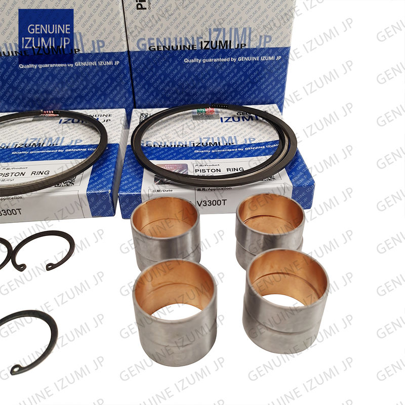 V3300T-16V مجموعة طلاء الأسطوانات البستون 1G527-21110 لأجزاء إصلاح محركات Kubota الديزل